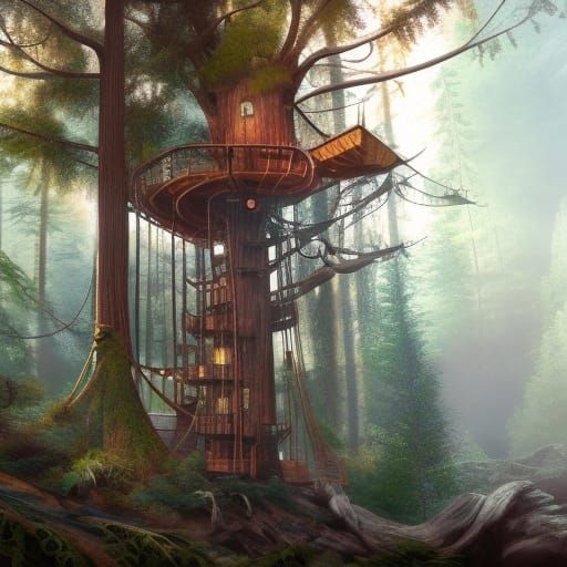 Treehouse loft