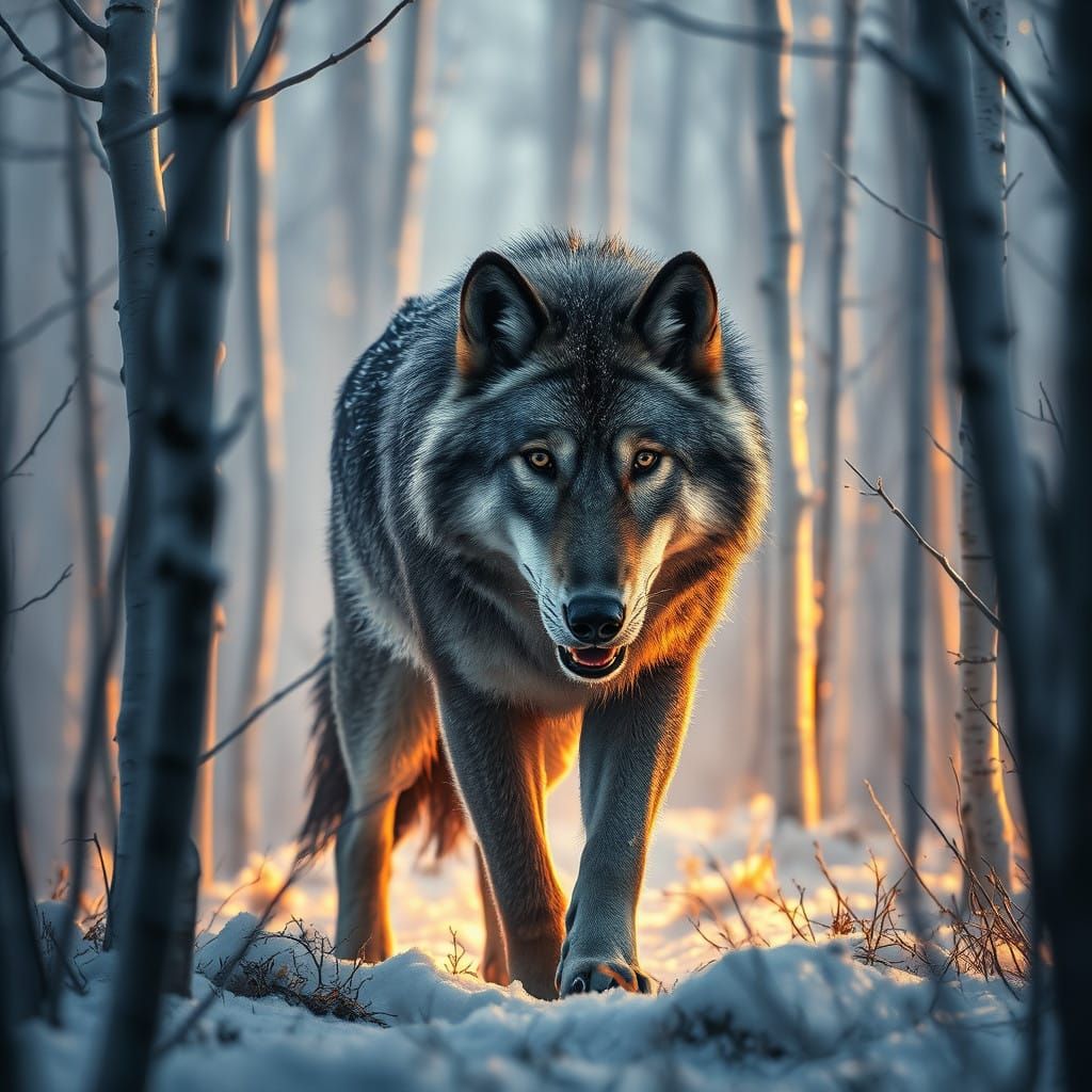 Wolf.  by @Nina Camplin