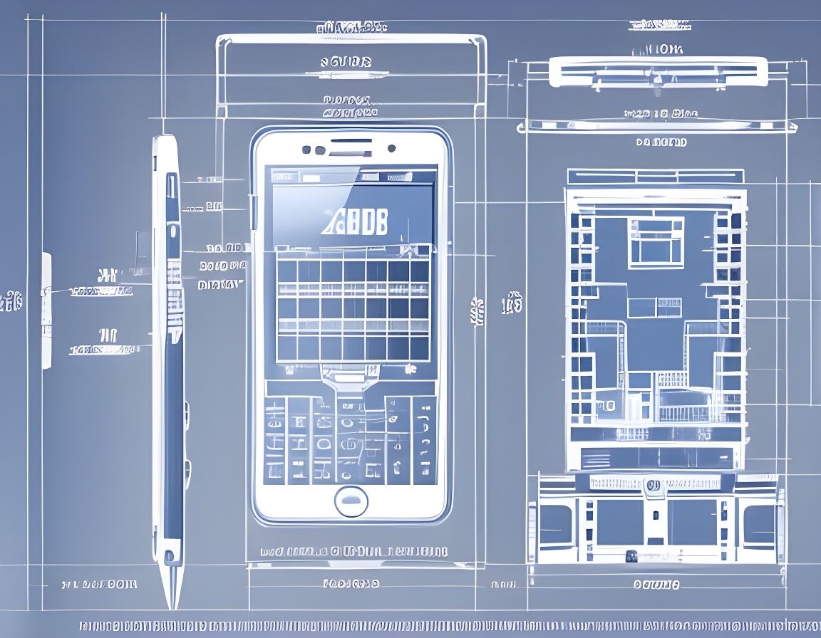 Cell Phone Prototype Blueprint, Codename: BOB  by @Schmooz