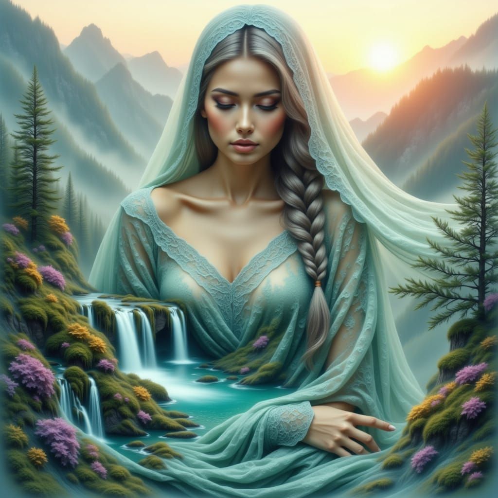 Ethereal Beauty in Nature's Embrace