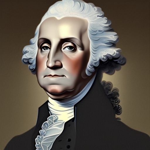 george washington - AI Generated Artwork - NightCafe Creator