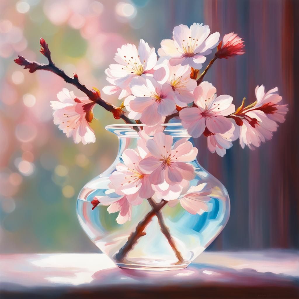 Blossoms in Crystal Harmony