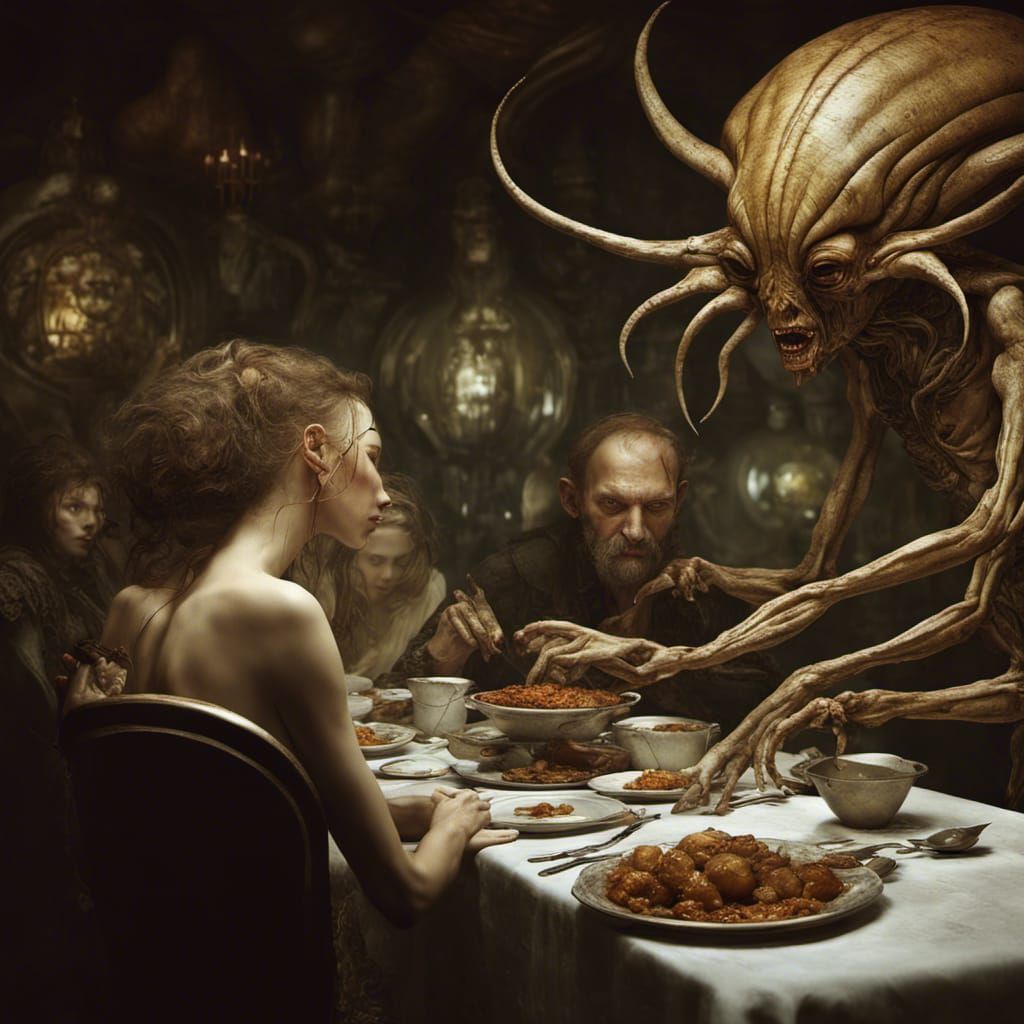 Hard looks going around all over the place +