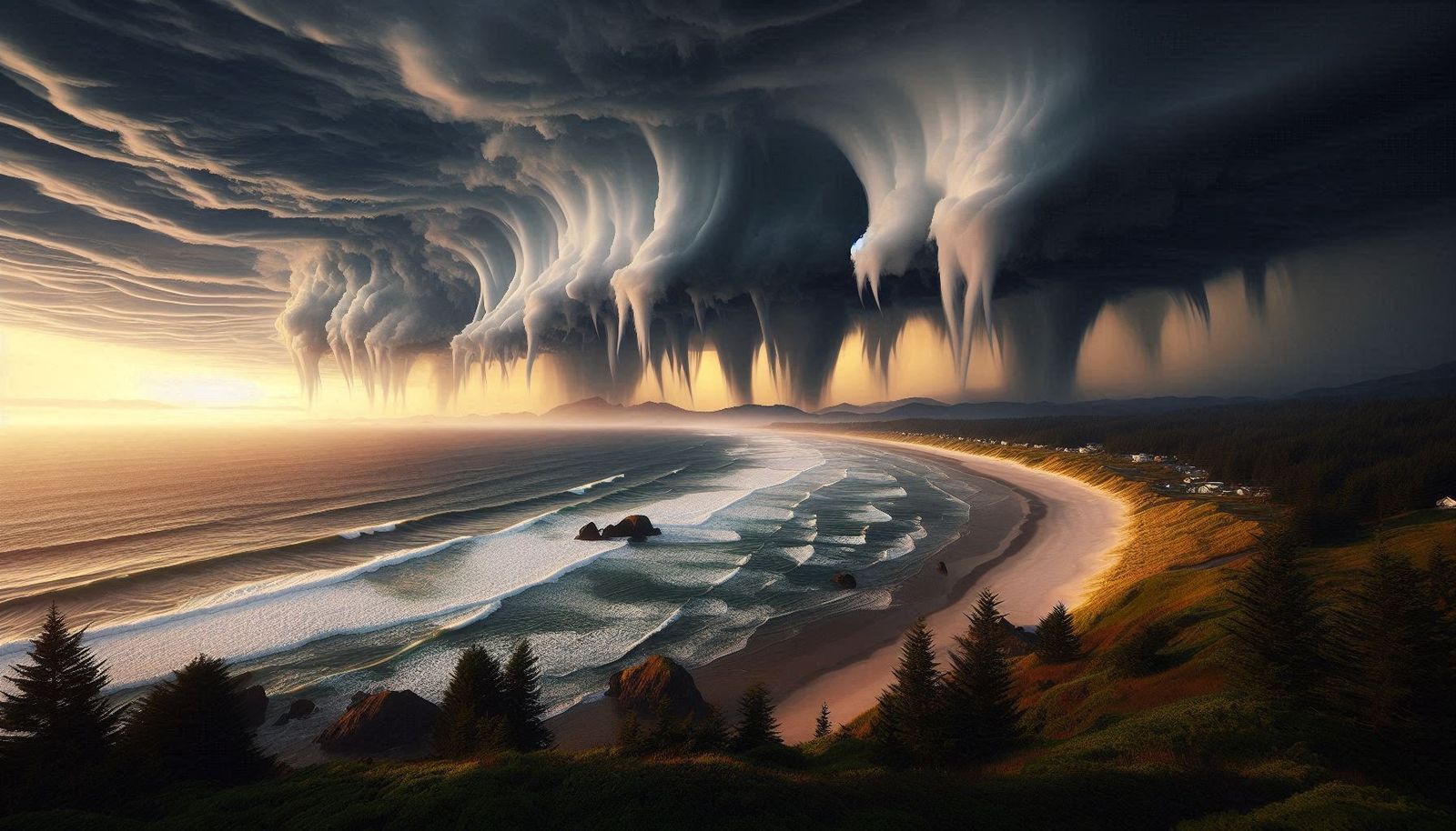 Strange Clouds On The Coast