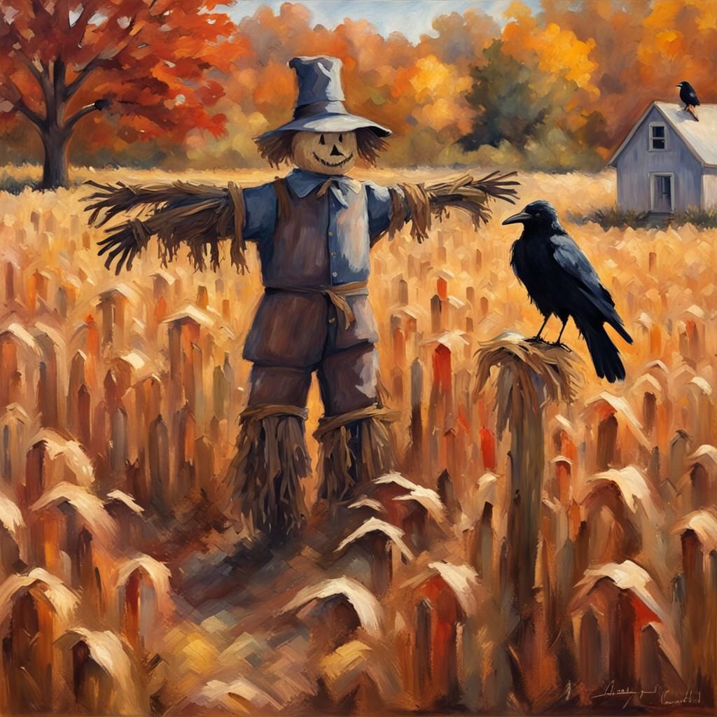 He's A Friendlycrow Not Scarecrow