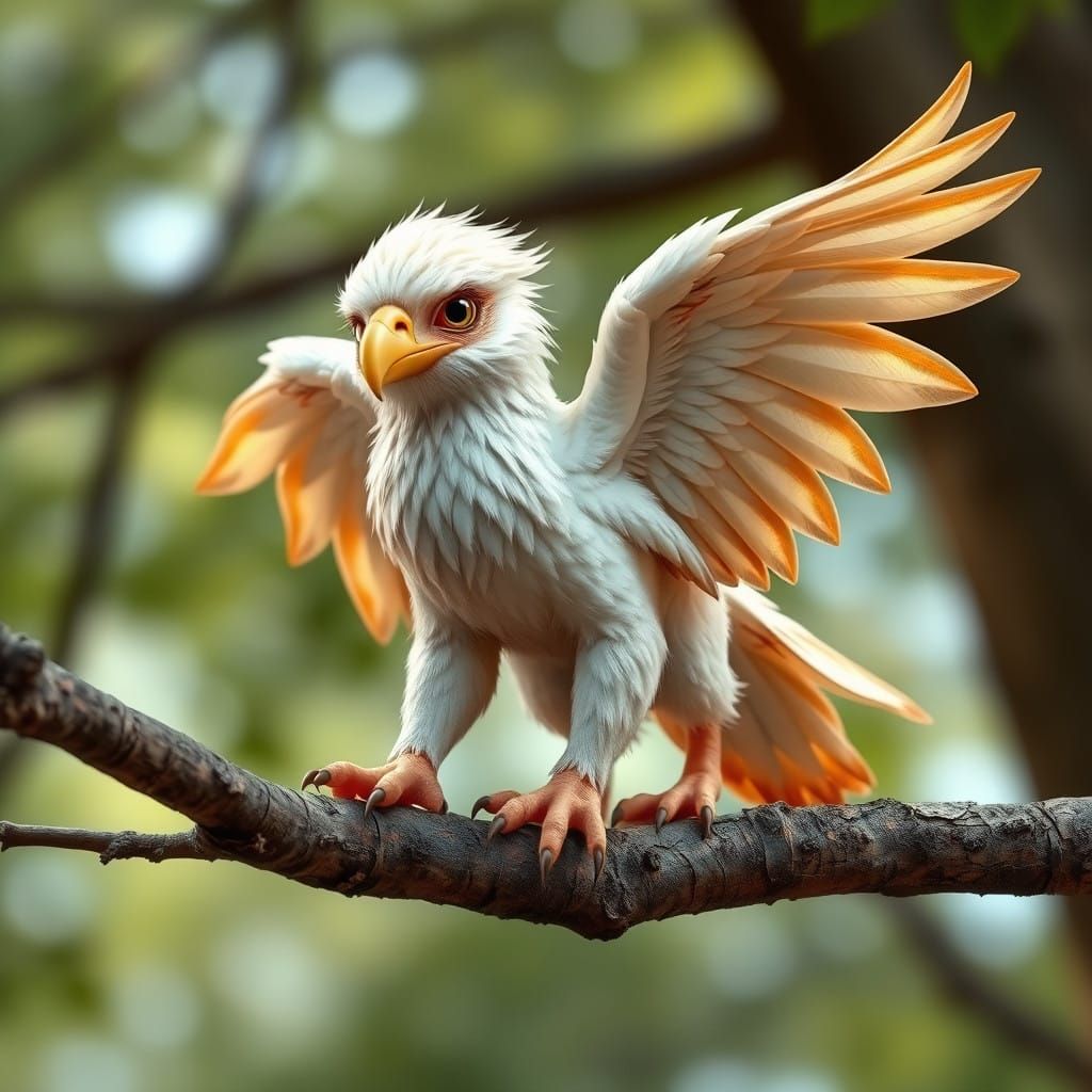 baby griffin  by @Griffy