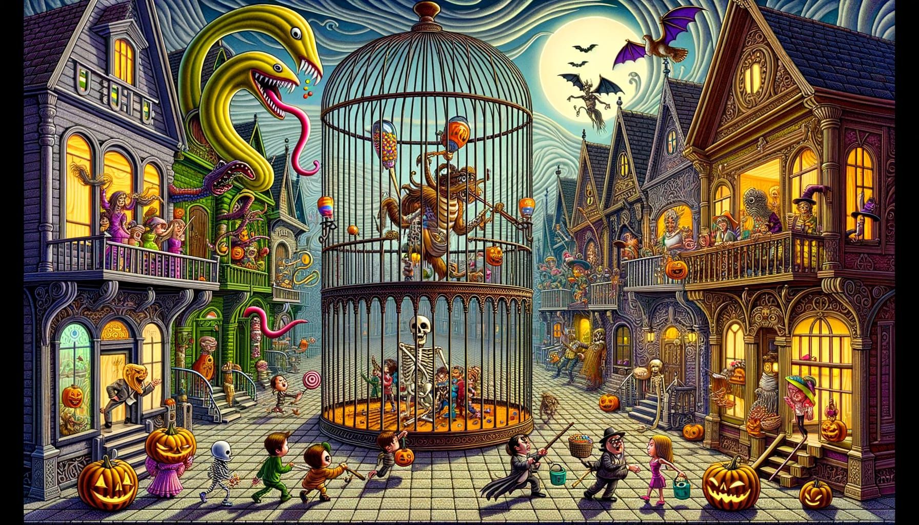 One Tricky Bird Cage