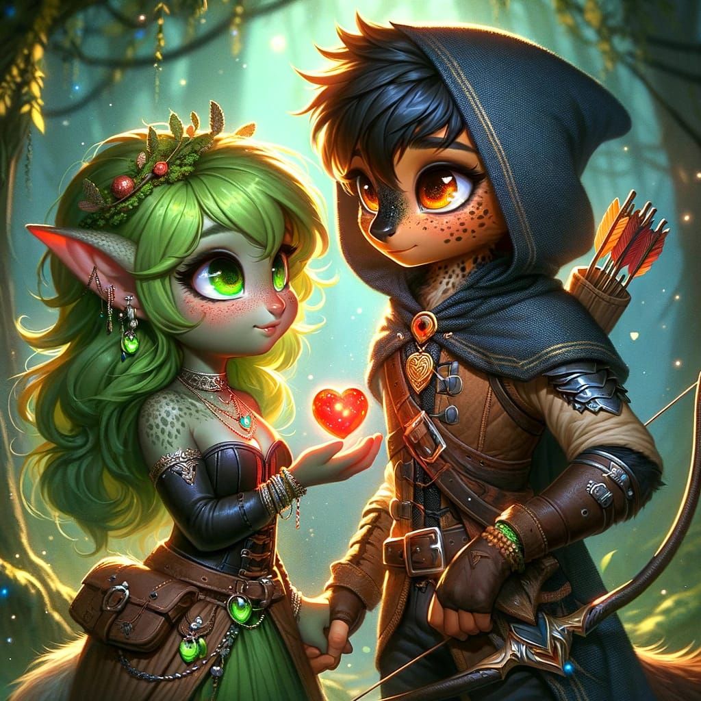 Goblina and Nightbow