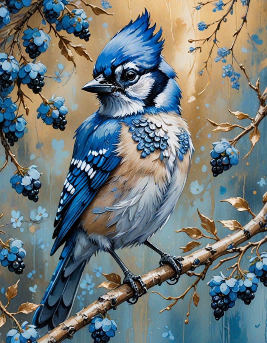 bluejay   by @Sasha
