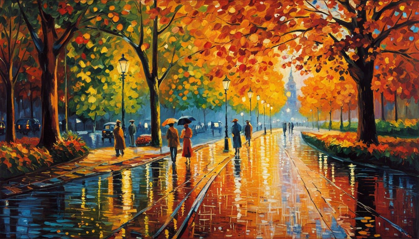 Noir Impressionism?  by @Leycer