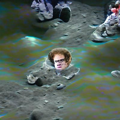Dr. Steve Brule on the moon