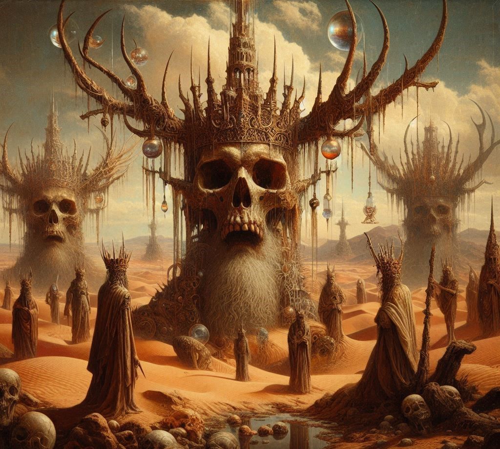 The real has begun to rot in the deserts of our own desires ...