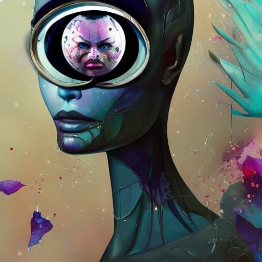 Alien Trapped Inside ;  Shards, Nightmare Beautiful and Trag...