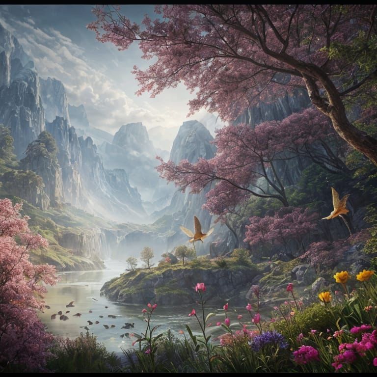 Blütenblätterkuchen  by @Stefan Wiechert