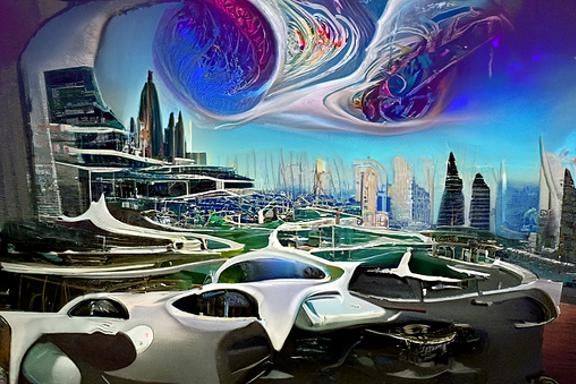 Artificiial Universe futurism