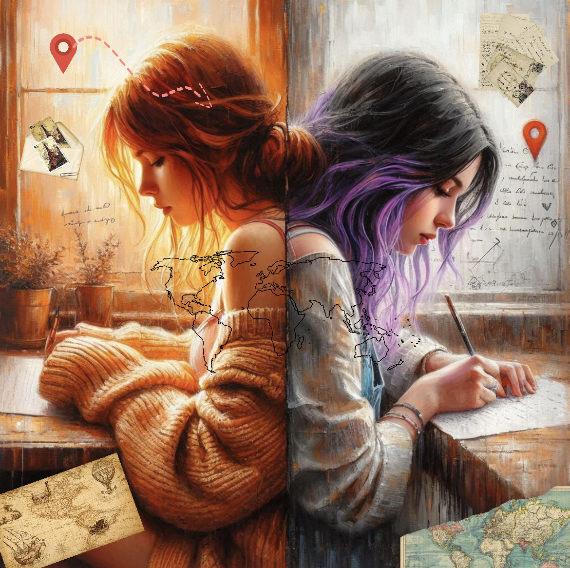 Pen Pals - A Friendship So Close Yet So Far