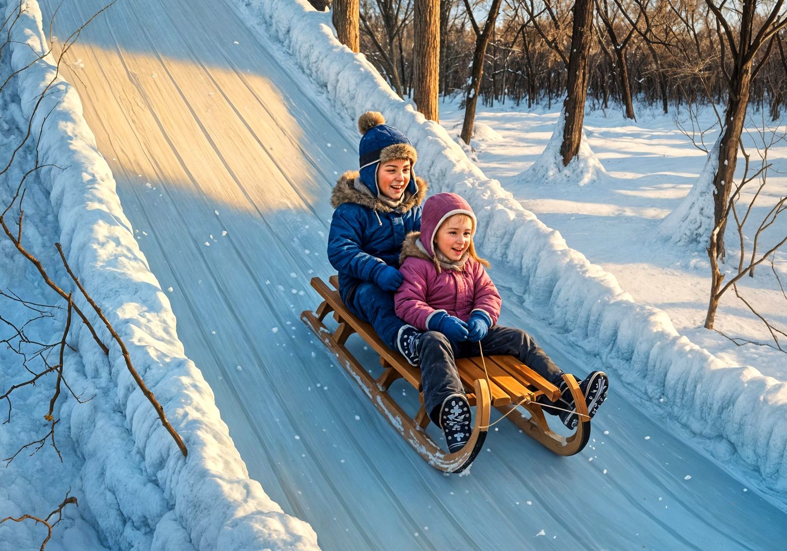 When there was snow in December: memories of my youth  by @That cinema teacher