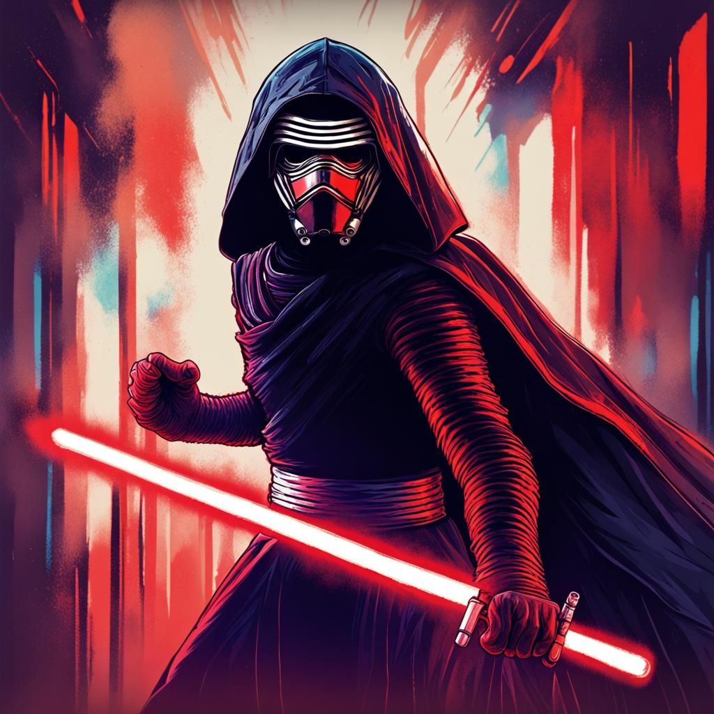 KYLO REN - AI Generated Artwork - NightCafe Creator