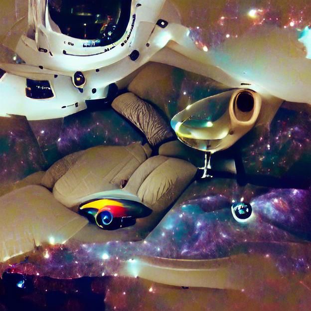 My spaceship is the most comfortable place for me to be. I w...