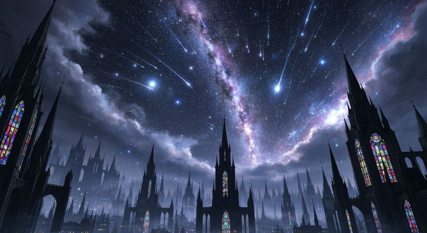 Gothic Lullaby for a Weeping Sky  by @Mr Happy