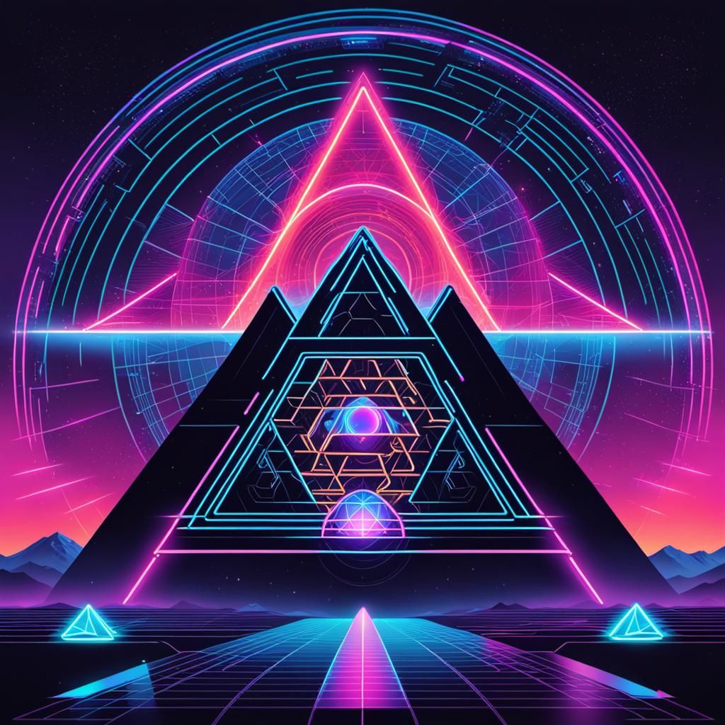 Sacred Geometry  by @ Rain Phoenix Tilla God of Monsters