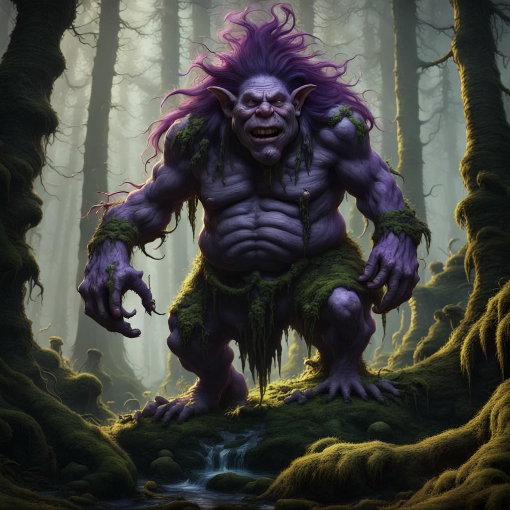 Evil Troll - AI Generated Artwork - NightCafe Creator