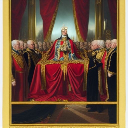 Coronation of King Charles III - AI Generated Artwork - NightCafe Creator