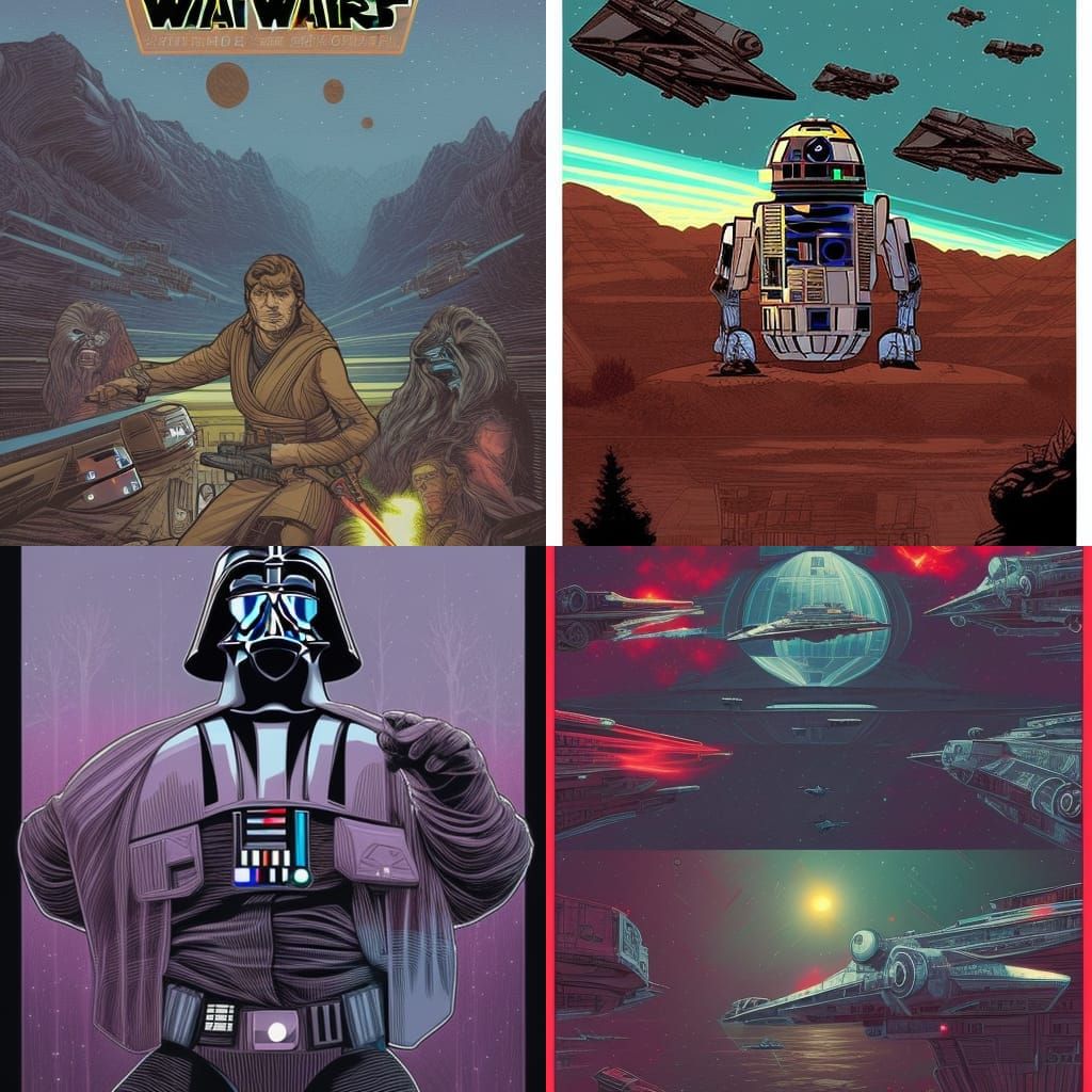 Star Wars Dan Mumford