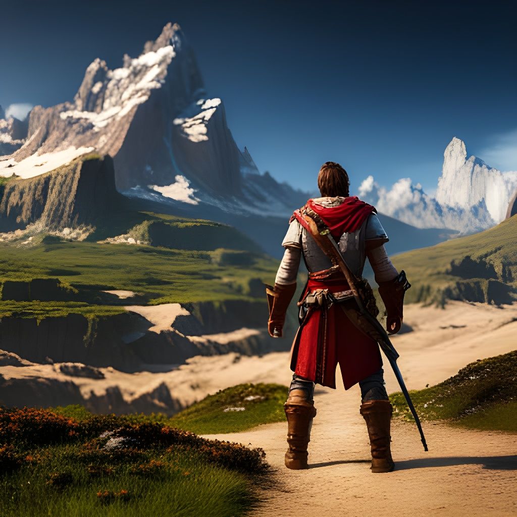 The adventurer SDXL+3D game