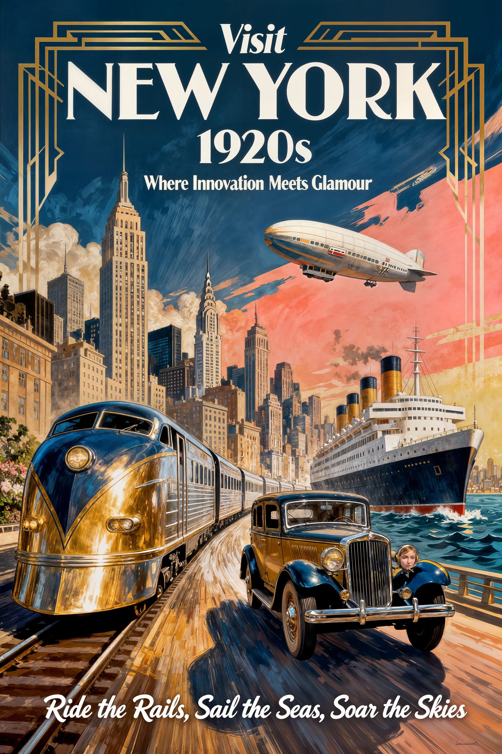 Art Deco New York  by @Norm