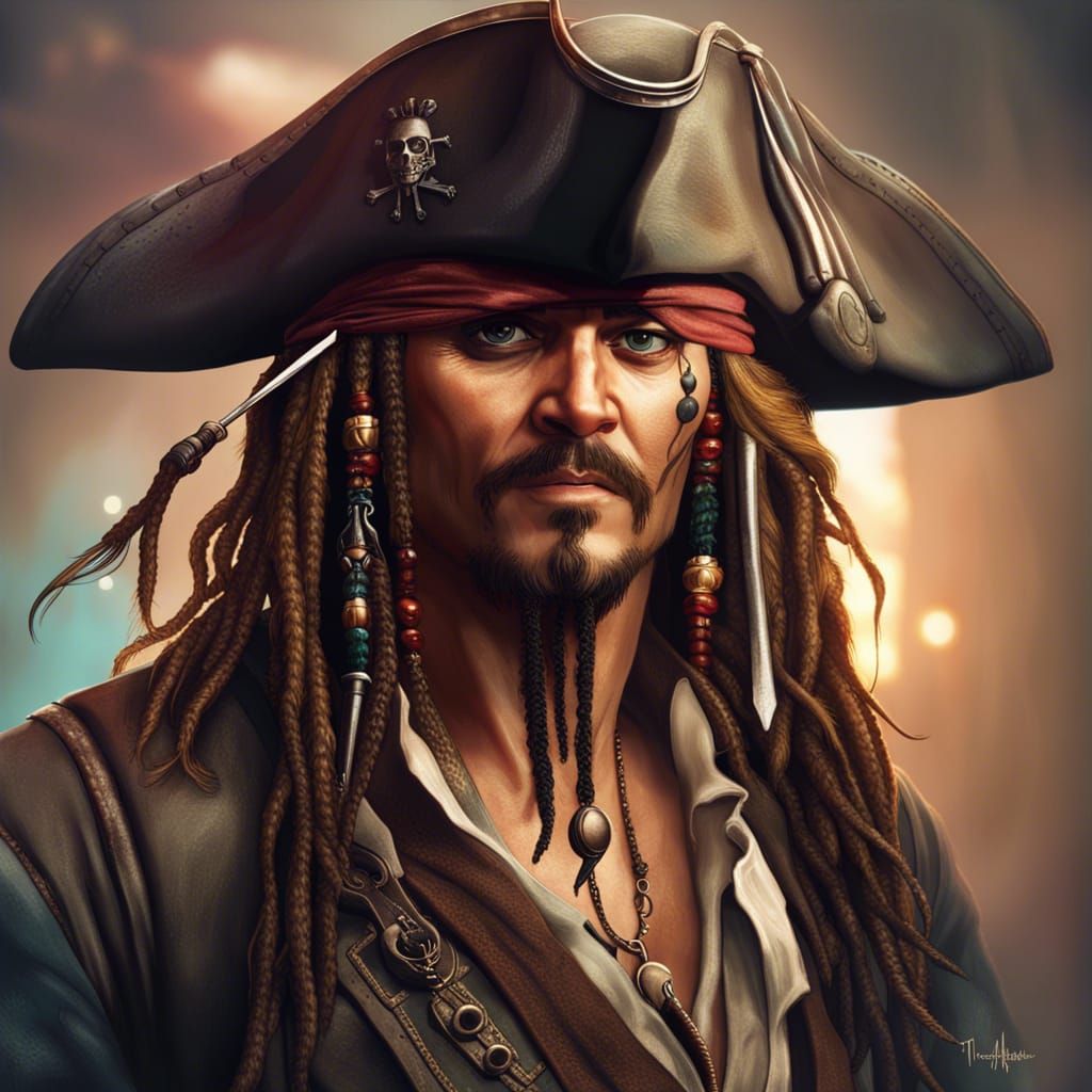 captain jack sparrow - AI Generated Artwork - NightCafe Creator