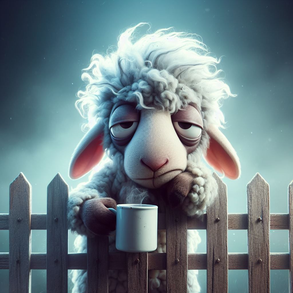 Why count sheep when you can drink coffee