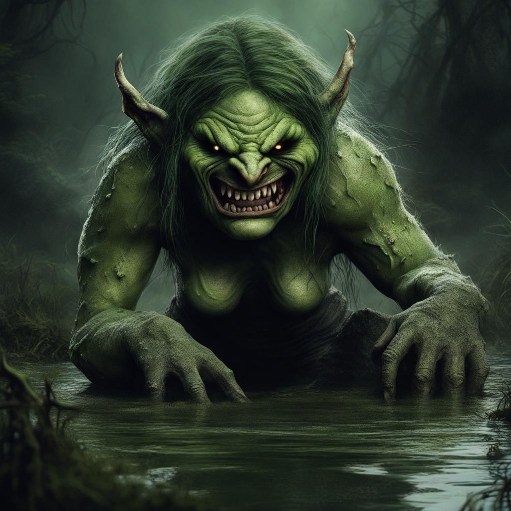 Swamp Troll   by @Sean Wanderer