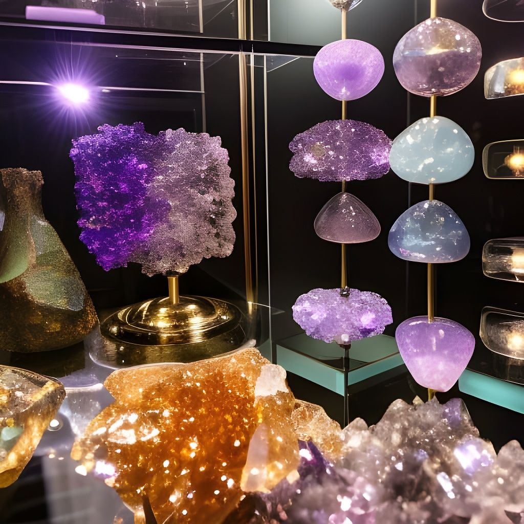 Crystals Boutique AI Generated Artwork NightCafe Creator