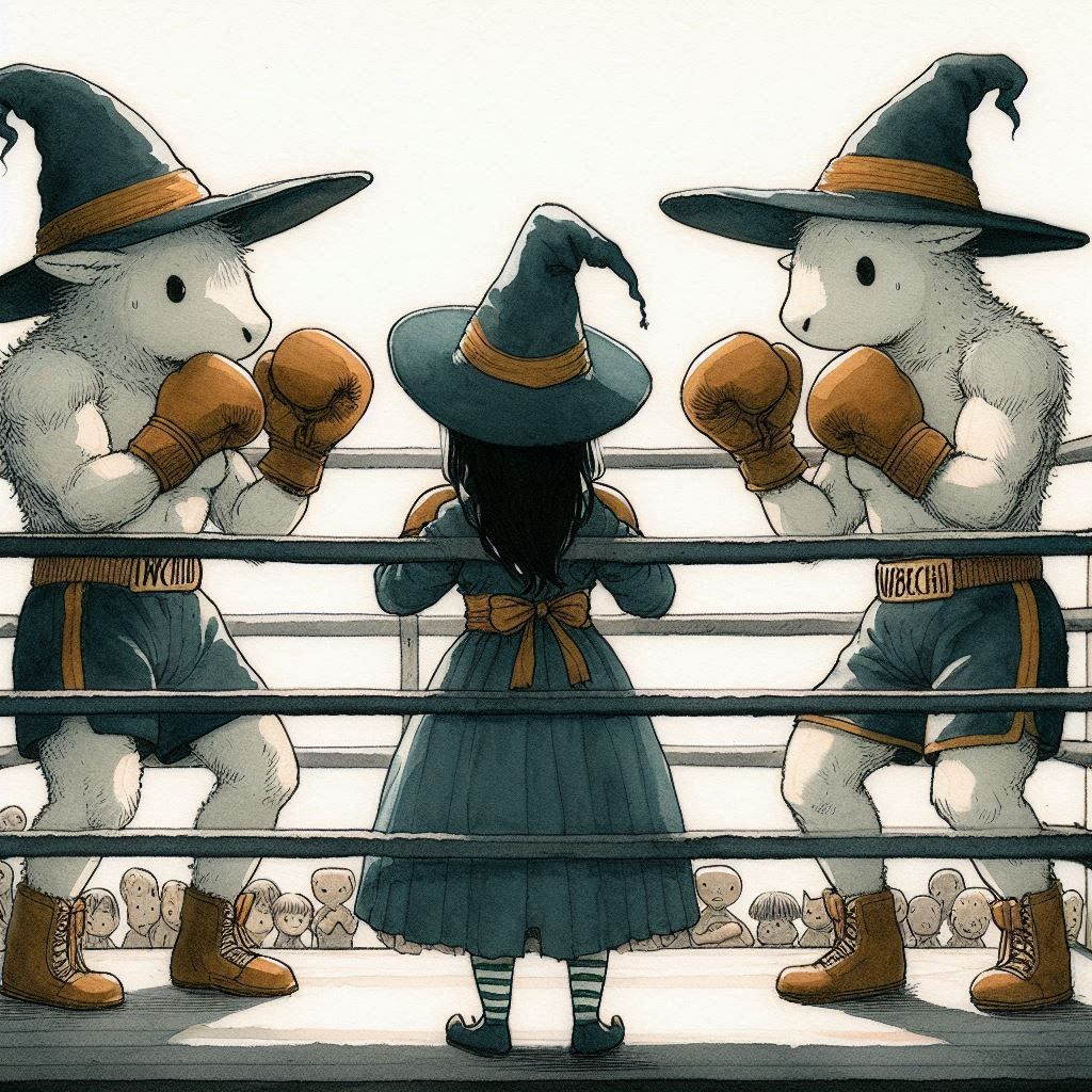 Halloween night in the ring - 4