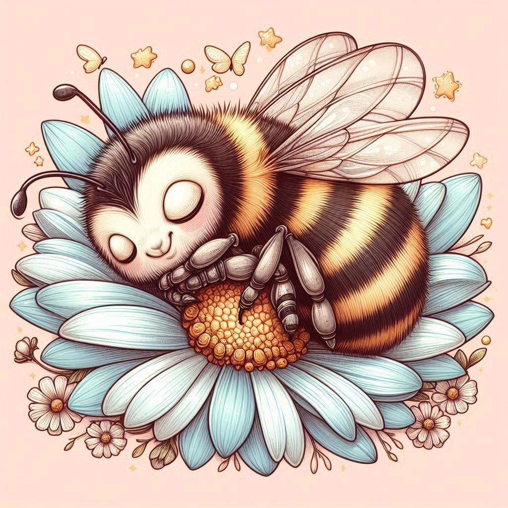 Sleeping bee