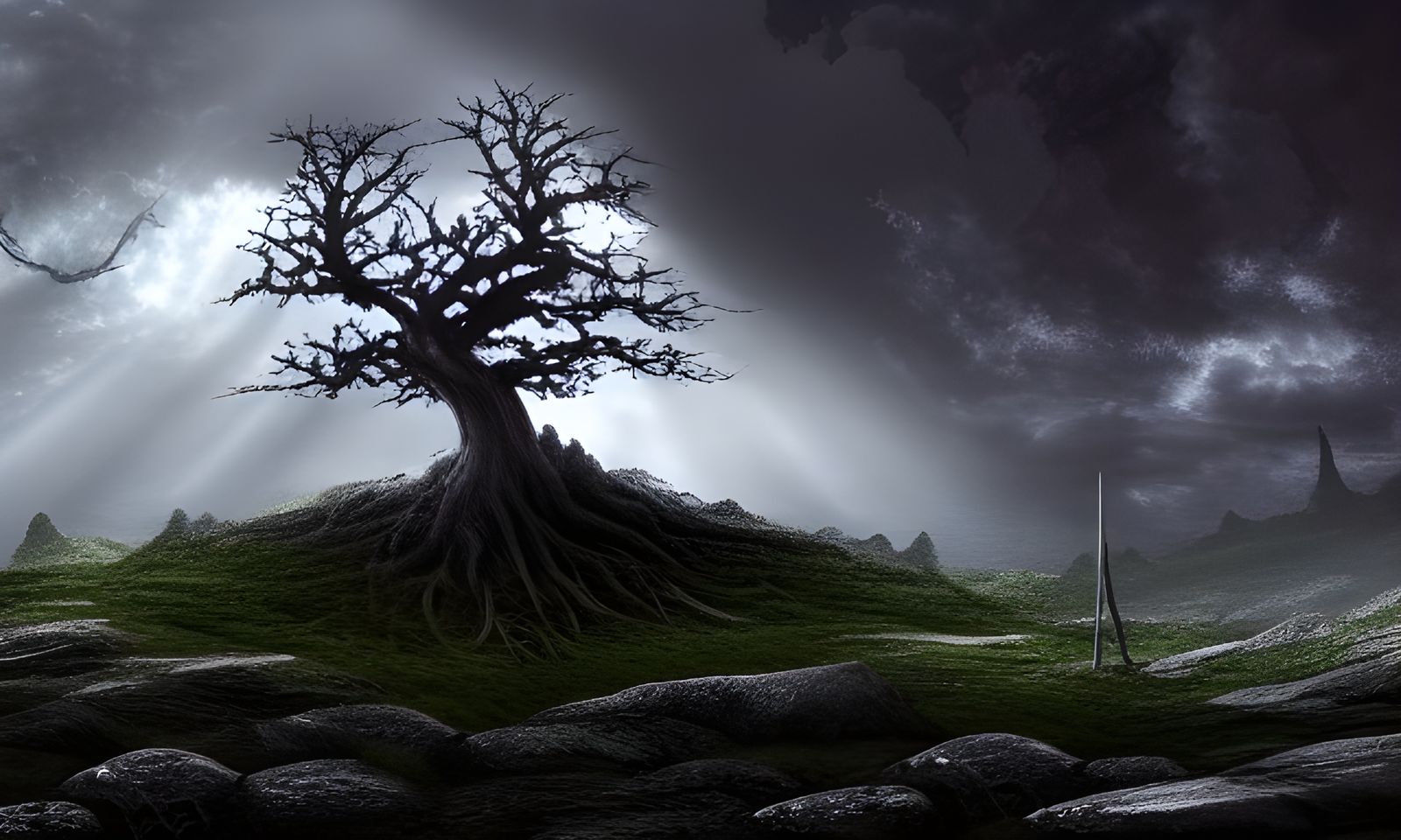 Dark Fantasy Lanscape
