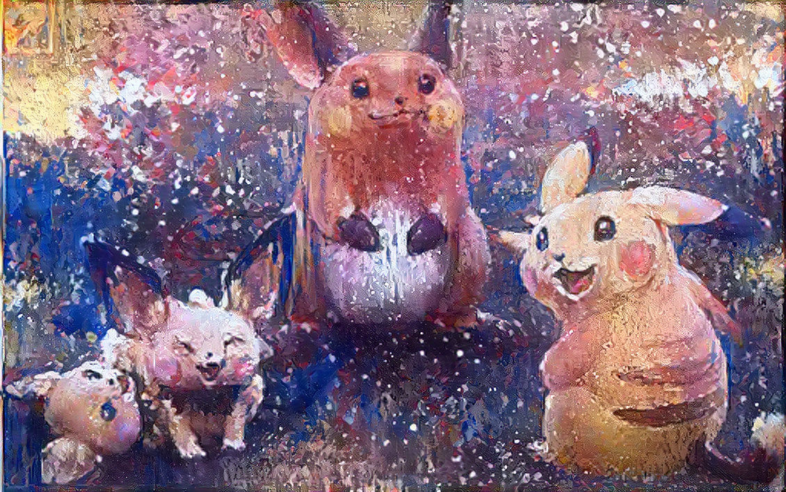 pichu pikachu raichu