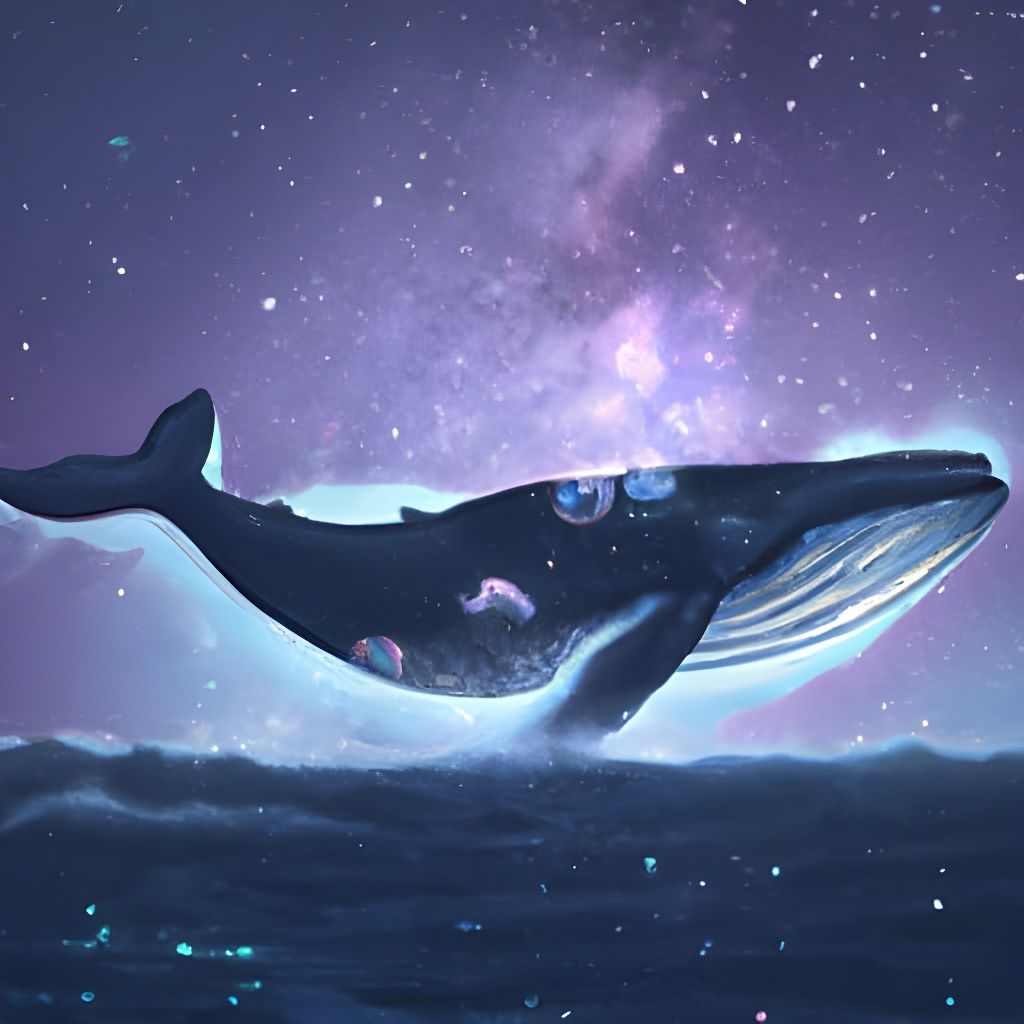 Humpback On The Horizon - AI Generated Artwork - NightCafe Creator