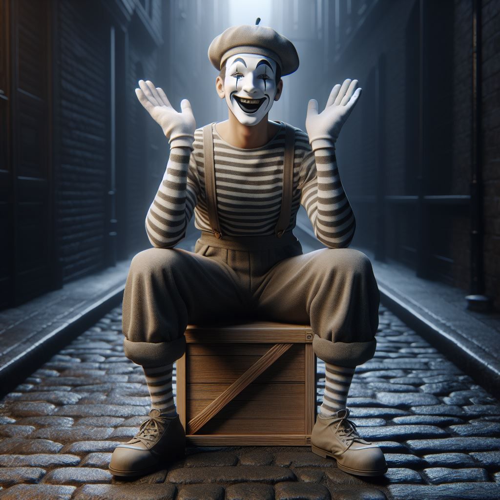 Mime is the language of the soul, translated through movement.