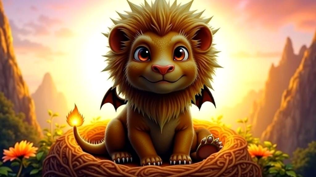 Baby Dragon Lion (Ligon)