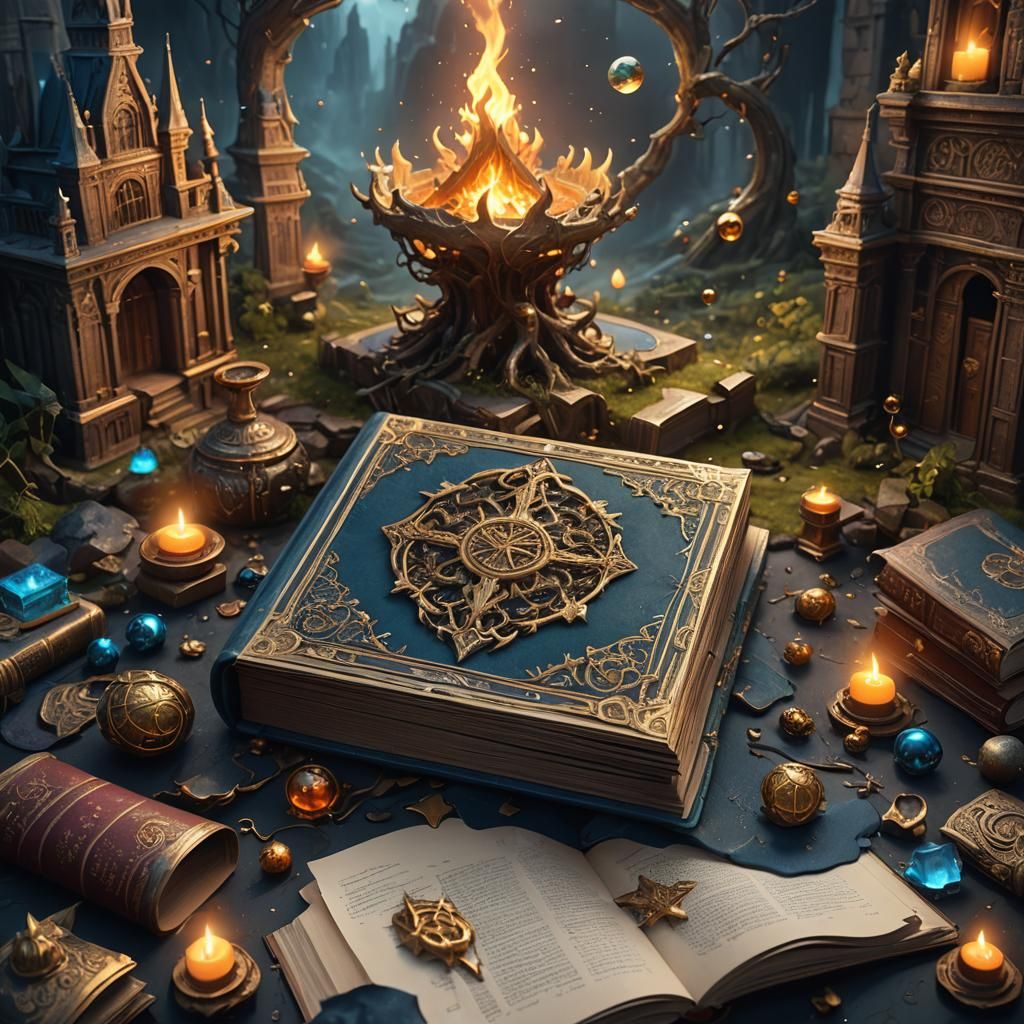magic book