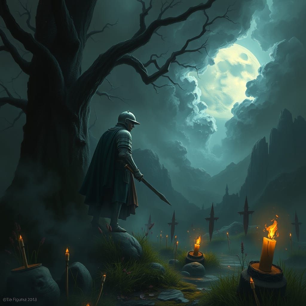 analysis of "La Belle Dame sans Merci," focusing on its themes of enchantment, doomed romance, and the knight’s psychological state. How doe...