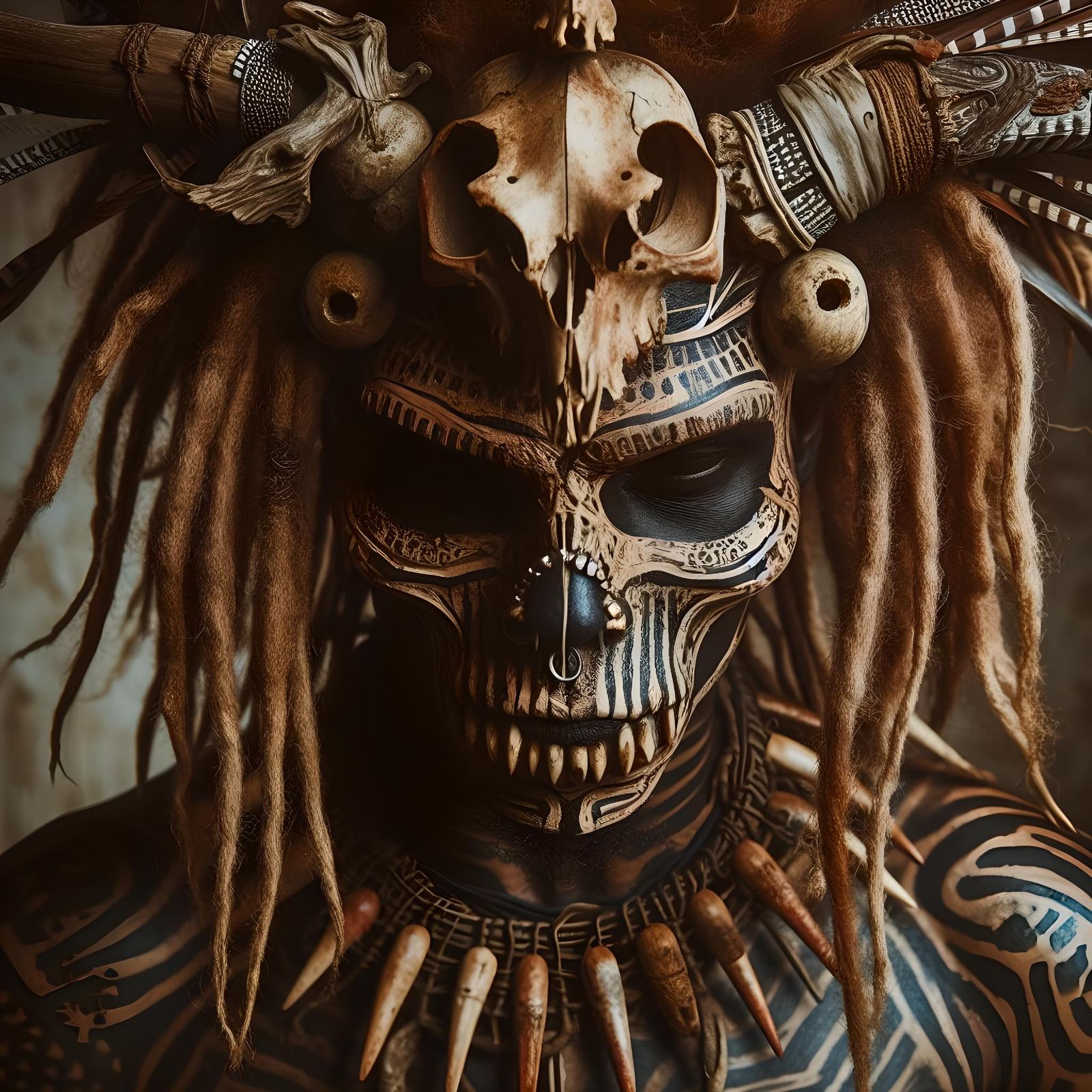 The Shaman Prepares  by @Skye Bloodcrow