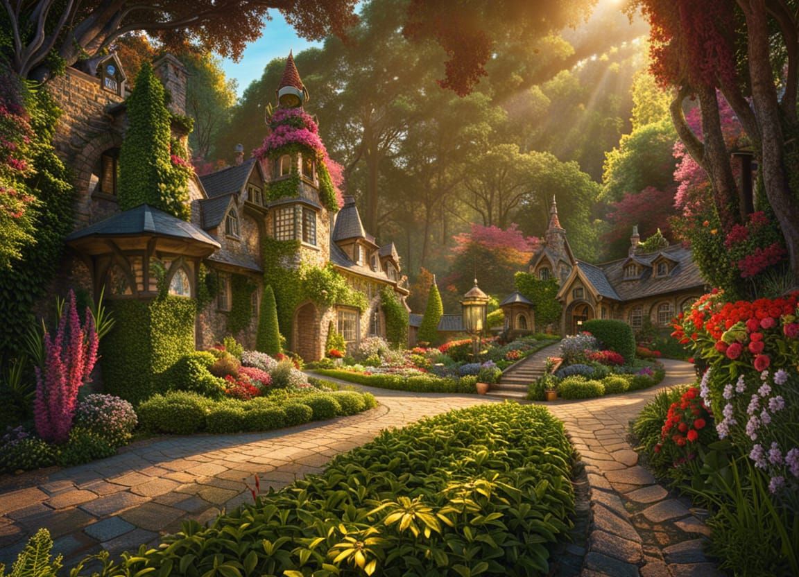 Jungle resort!   by @Hit moments