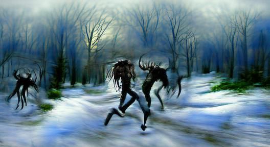 Running away from the wendigo