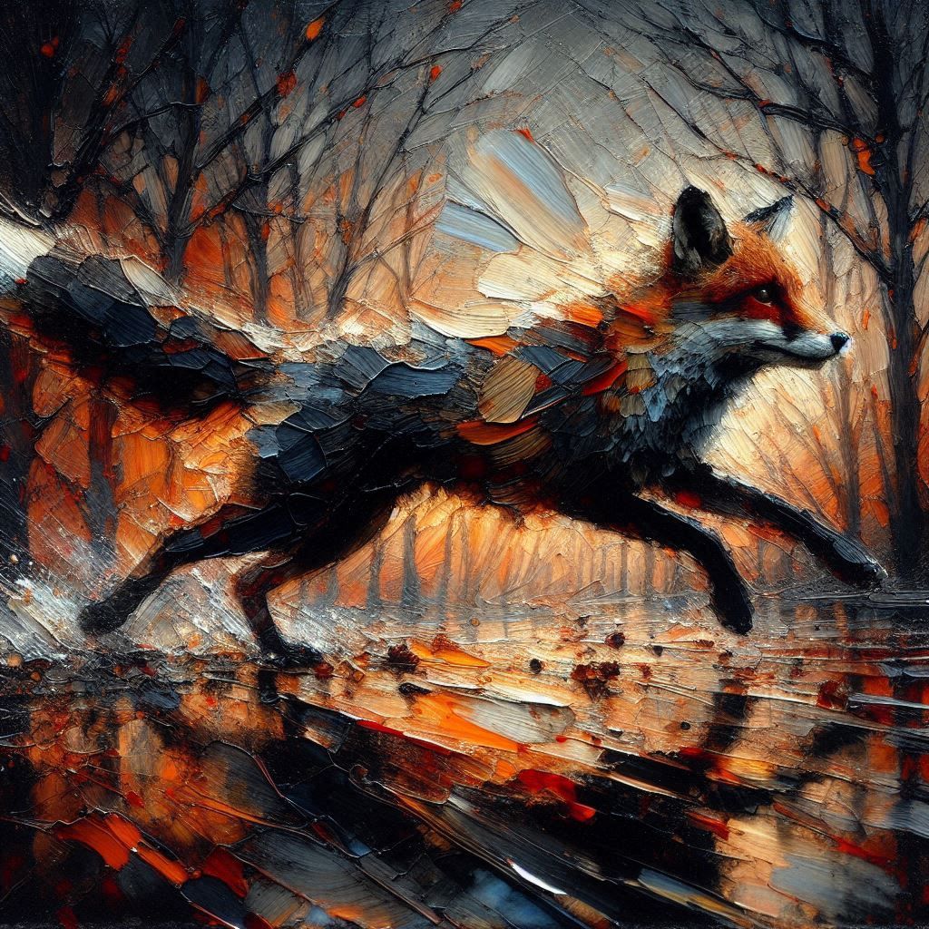 Run run run run away...