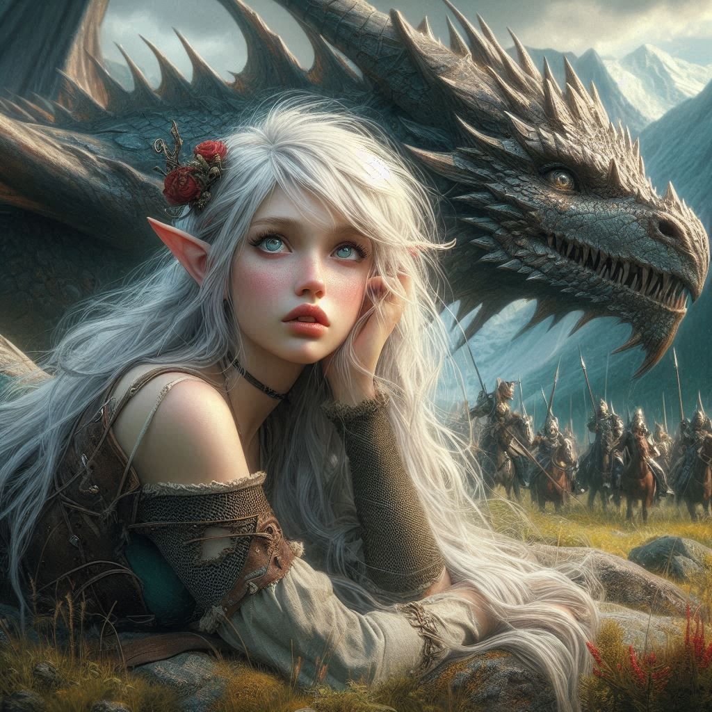 Elf and Dragon