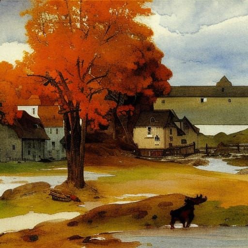 New England Shore Scenes Set No. 4
