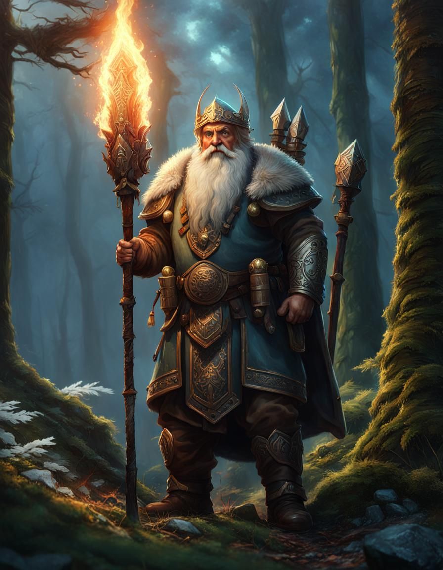 a fantasy dwarf - AI Generated Artwork - NightCafe Creator